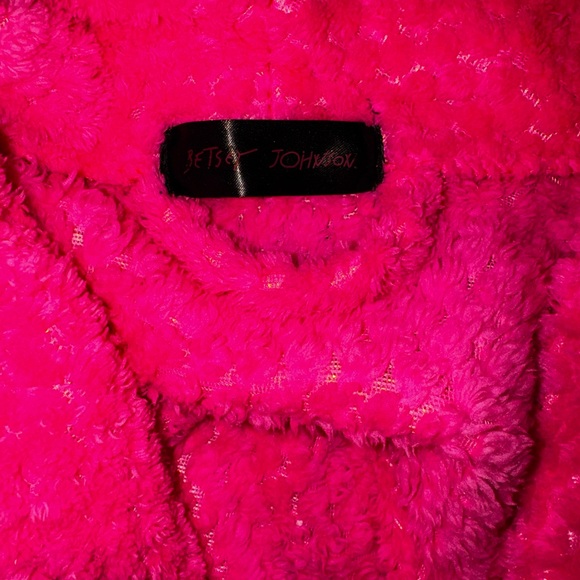 Betsey Johnson Pink Robe - Picture 2 of 3